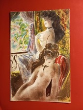 Lot 6 lithographies Art Déco