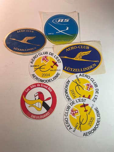 Lot stickers autocolants - de,