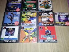 lot 10 jeux ps1 playstation complet tres bon etat