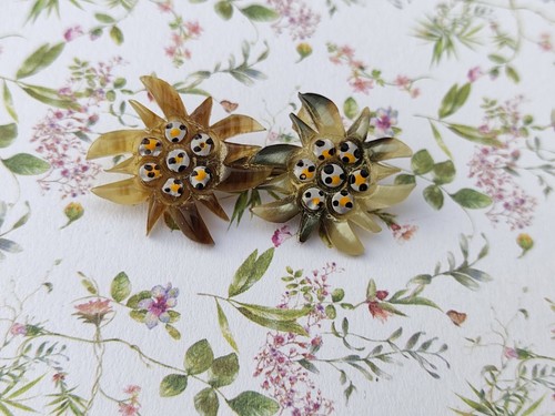 Bijou ancien broche - broche, double