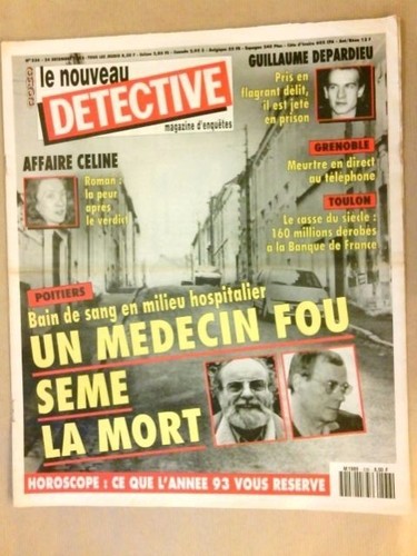 Magazine nouveau detective - nouveau,