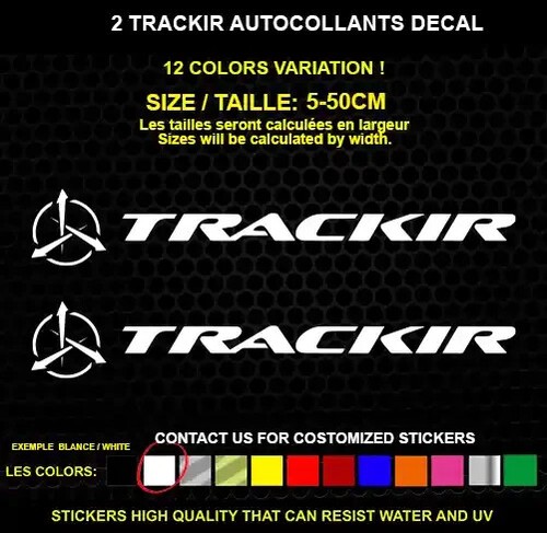 Trackir sticker genuine - trackir,