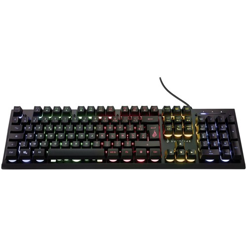 Clavier jeu azerty noir - jeu,