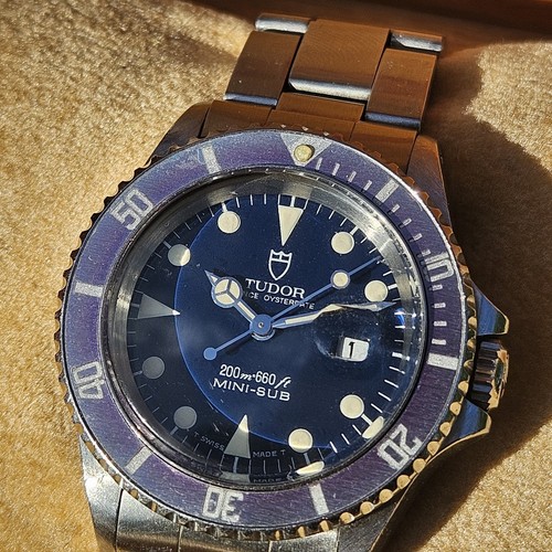 Montre tudor mini sub 73090 - tudor, mini-sub