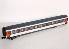JOUEF HO 5365 VOITURE VOYAGEUR CORAIL 2e CLASSE SNCF WAGON AMENAGÉ + 8 FIGURINES