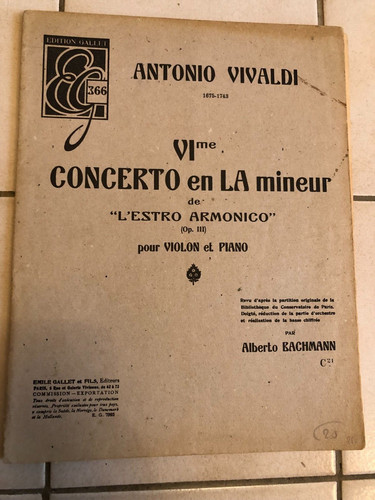 Partitions eme concerto - eme, en
