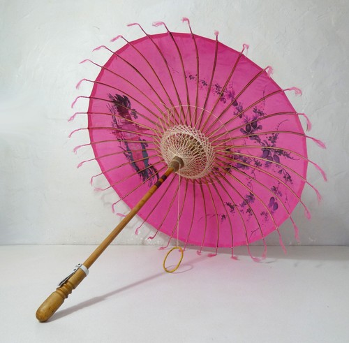 Ombrelle japonaise soie et - ombrelle,