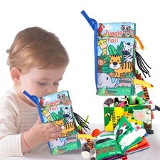 Livre Pour Bébé Livres Interactifs En Tissu Pour Bébé Livres Doux Livre En Tissu