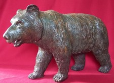 énorme ours brun bronze - ours,