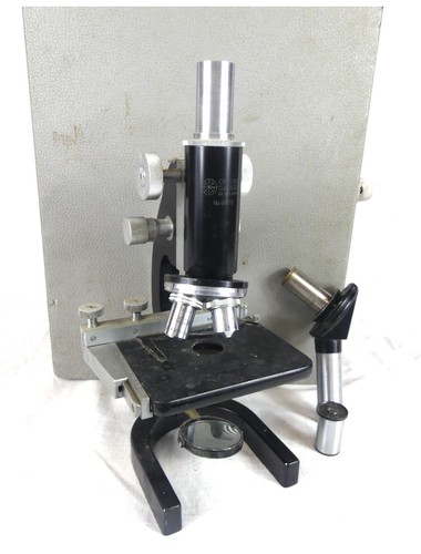 Microscope binoculaire vintage