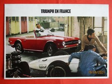 Brochure TRIUMPH en FRANCE - gamme 1969 ( MK3 / TR6 / GT6 MK2 / etc) en Français