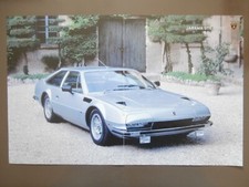 POSTER LAMBORGHINI JARAMA GTS - 1972 -  44 x 28 cm