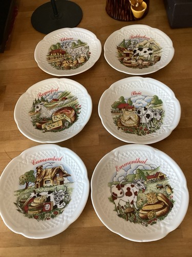 Assiettes fromage en - À,