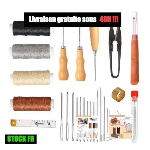Kit réparation cuir couture