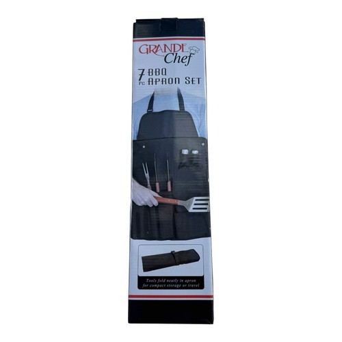 7pc bbq grill tool - 7pc, with