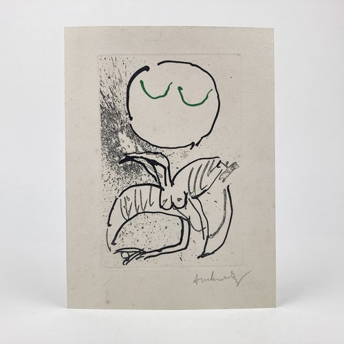Pierre alechinsky eau forte - :, eau-forte