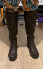 BOTTES ITALIENNE CUIR FIRENZE POINTURE 37 NEUVE JAMAIS PORTEES