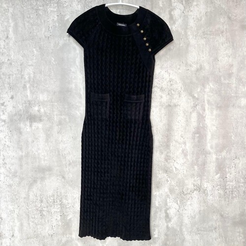 Robe tricot chanel marque - tricot,