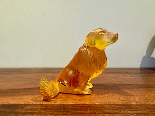 Golden retriever lalique - golden,