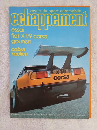 Echappement 119 1978 fiat - 9/1978,
