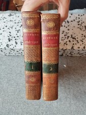 livres anciens. L'HISTOIRE POETIQUE. LE BAS. 1771. DEDIE AU DUC DE BOURGOGNE.2 V