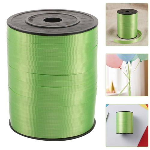 Ruban frisé vert 500 yards - ruban,