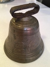 cloche vache bronze Sonnaille  Jura Franche Comté , Labergement Sainte Marie 39