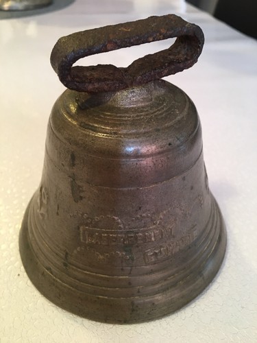 Cloche vache bronze sonnaille - bronze,