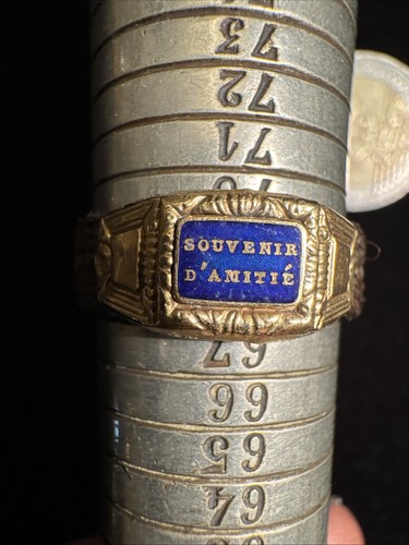 Rare bague sentiment mémento - rare,