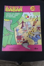 livre revue LE JOURNAL DE BABAR n° 20 1970