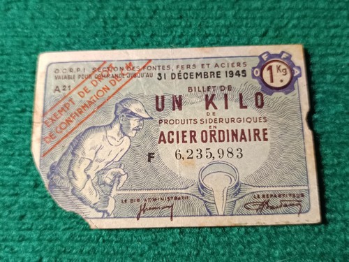 BILLET DE 1 KILOS D'ACIER