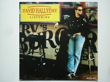 David Hallyday maxi 45Tours vinyle Listening (Remix)