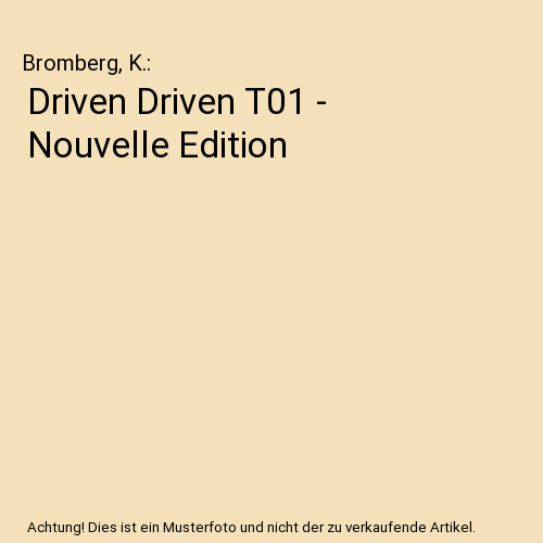 Driven t01 nouvelle - t01,