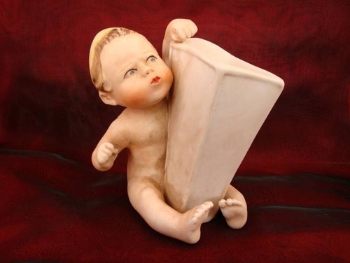 Vase figurine pique fleurs - figurine, pique-fleurs
