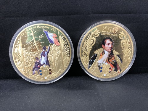 Paire médailles napoléon - médailles,