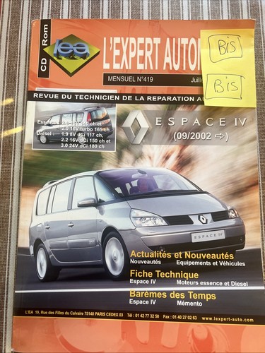 Revue technique renault espace - renault,