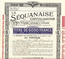 France Bon Porteur La Séquanaise 1935