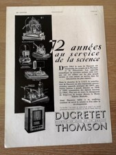 Publicité de 1936 TSF