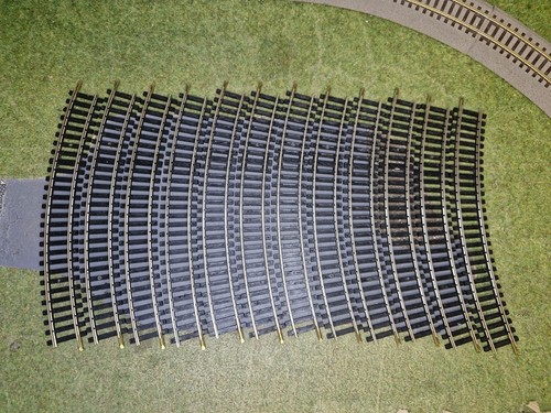 Lot rails courbes r385 - 12,