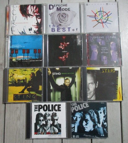 Cds pop anglaise police - pop,
