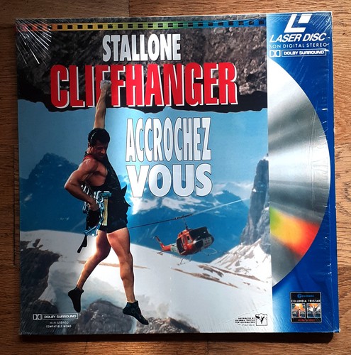 Cliffhanger laser disc - cliffhanger,