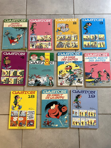 Lot gaston lagaffe - gaston,