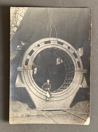 Photo ancienne ouvrier homme - photo,