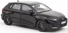 NOREV, AUDI RS 3 2025 Noir Mythe, échelle 1/18, NOREV188388