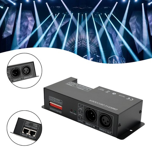 4canaux dmx512 décodeur rgbw - 4canaux,