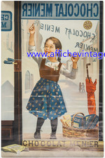 affiche poster  chocolat