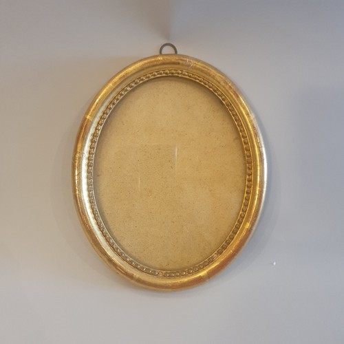 Cadre ancien ovale bois - ancien,
