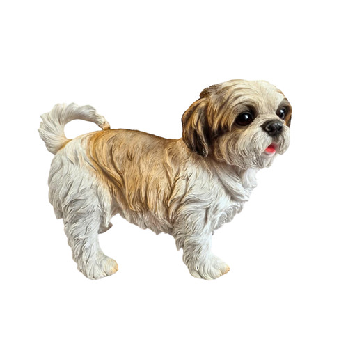 Statue chien shih - chien, en