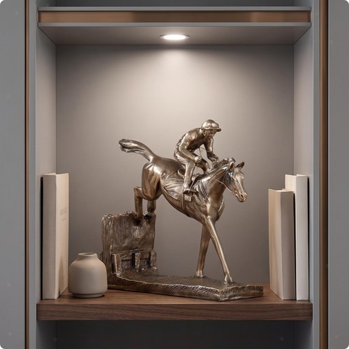 Sculpture cheval bronze - sculpture, en