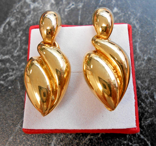Boucles oreilles or - oreilles, en